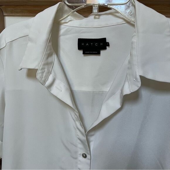 Hatch The Savannah Top in White M - Picture 6 of 11